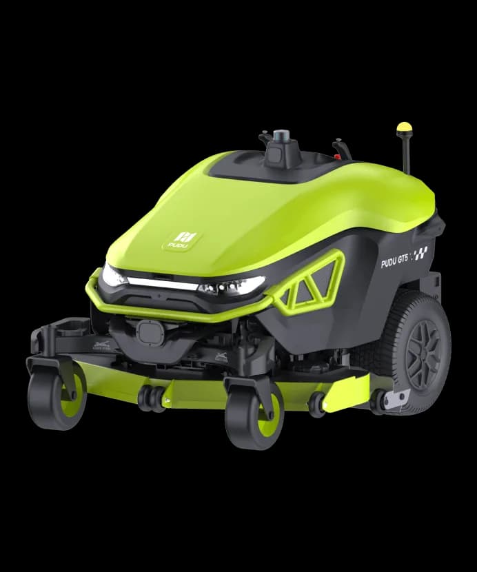 Velká robotická sekačka GT5 se širokým rotačním diskem